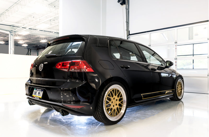 AWE Tuning Volkswagen GTI MK7.5 2.0T Touring Edition Exhaust w/Diamond Black Tips 102mm 3015-33096 3015-33096 Photo - Mounted