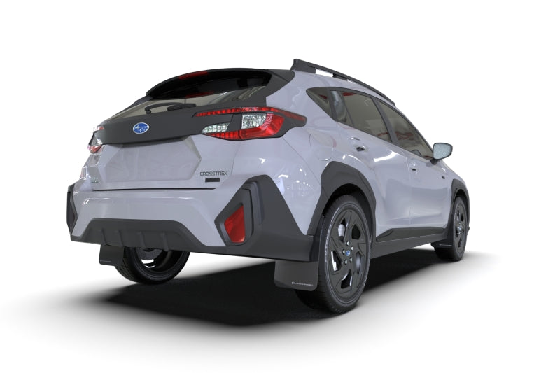 Rally Armor 2024 Subaru Crosstrek Black UR Mud Flap Red Logo MF106-UR-BLK-RD MF106-UR-BLK-RD User 1