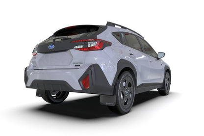 Rally Armor 2024 Subaru Crosstrek Black UR Mud Flap Red Logo MF106-UR-BLK-RD MF106-UR-BLK-RD User 1