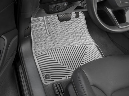 WeatherTech 2017+ Audi Q7 Front Rubber Mats - Grey W376GR W376GR Photo - Mounted