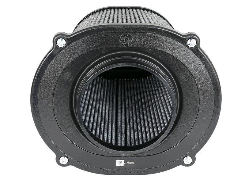 aFe Quantum Intake Air Filter w/Pro Dry S Filter Media 21-90103 Photo - Unmounted