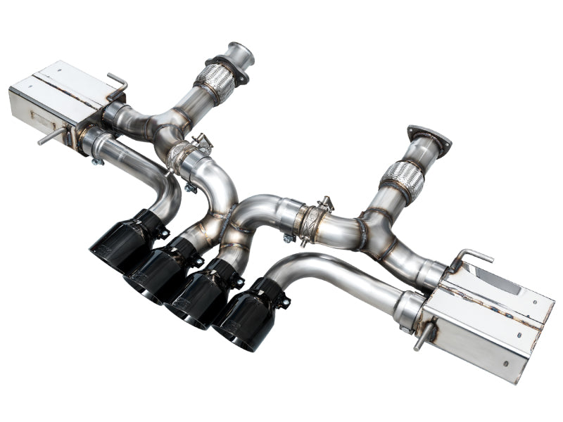 AWE Tuning AWE 2023 C8 Corvette Z06 SwitchPath Cat-Back Exhaust - Diamond Black Tips 3025-43906 3025-43906 Photo - Primary