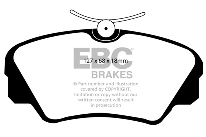 EBC Disc Brake Pad Set DP2937 Photo - Primary
