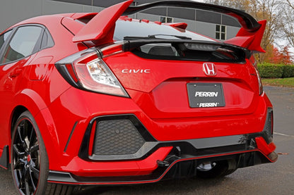Perrin 10th Gen Civic SI/Type-R/Hatchback Tow Hook Kit (Rear) - Glossy Black PHP-BDY-251GBK PHP-BDY-251GBK Photo - Primary