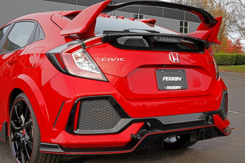 Perrin 10th Gen Civic SI/Type-R/Hatchback Tow Hook Kit (Rear) - Glossy Black PHP-BDY-251GBK PHP-BDY-251GBK Photo - Primary