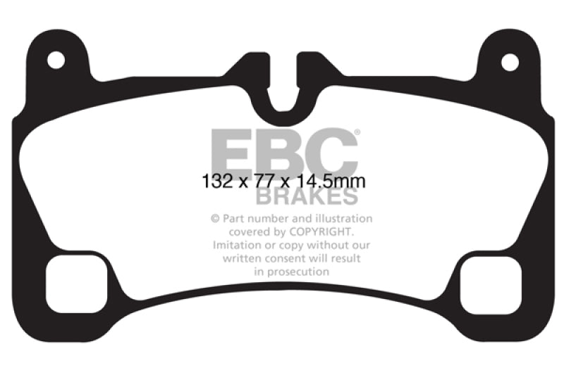 EBC Disc Brake Pad Set DP41836R Photo - Primary