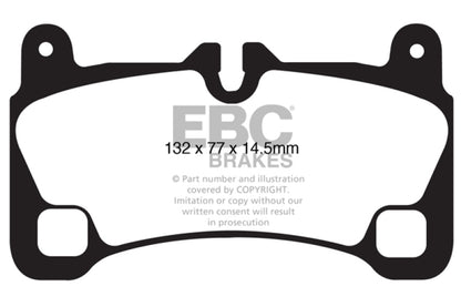 EBC Disc Brake Pad Set DP41836R Photo - Primary