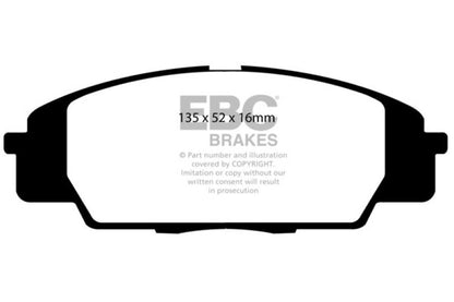 EBC Disc Brake Pad Set DP31254C Photo - Primary