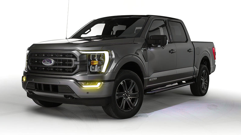 ORACLE Lighting Oracle 21-22 Ford F-150 ColorSHIFT RGB+W Fog Light DRL Upgrade Kit w/ No Controller 1462-334 1462-334 Photo - Mounted