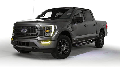 ORACLE Lighting Oracle 21-22 Ford F-150 ColorSHIFT RGB+W Fog Light DRL Upgrade Kit w/ No Controller 1462-334 1462-334 Photo - Mounted