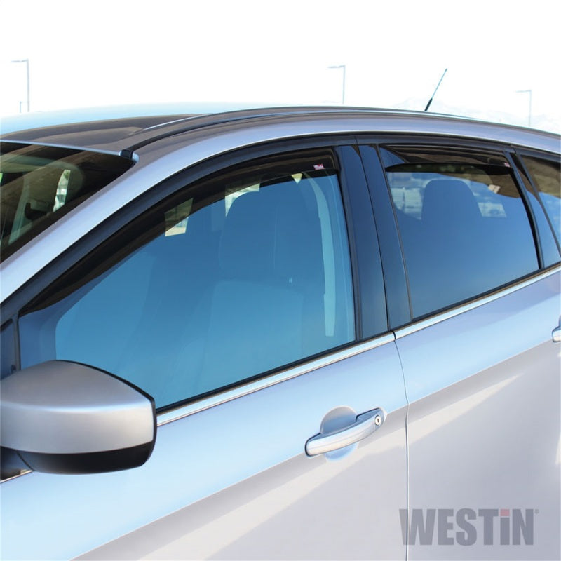 Westin 13-19 Ford Escape In Channel Wind Deflector 4pc - Smoke 72-37415 72-37415 Photo - Mounted
