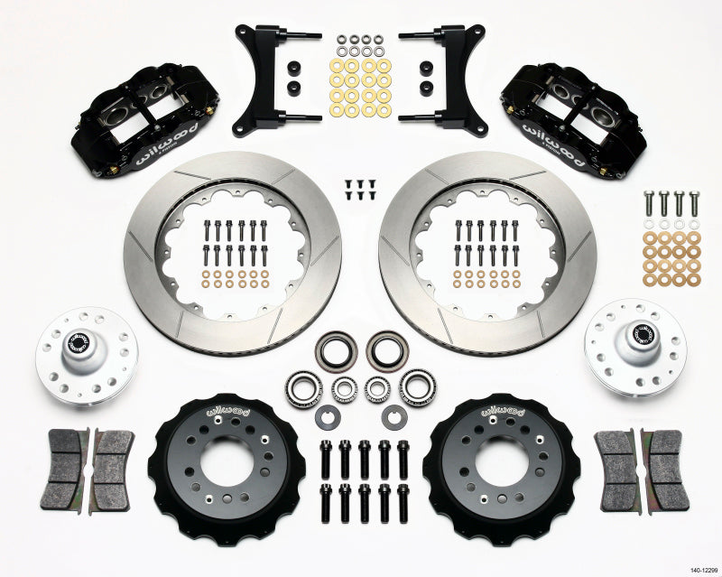 Wilwood Narrow Superlite 6R Front Hub Kit 14.00in 79-87 GM G Body 140-12299 140-12299 Photo - Primary