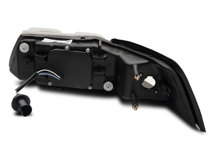 Raxiom 99-04 Ford Mustang Dual LED Halo Projector Headlights- Black Housing (Clear Lens) 101684 101684 Photo - Close Up