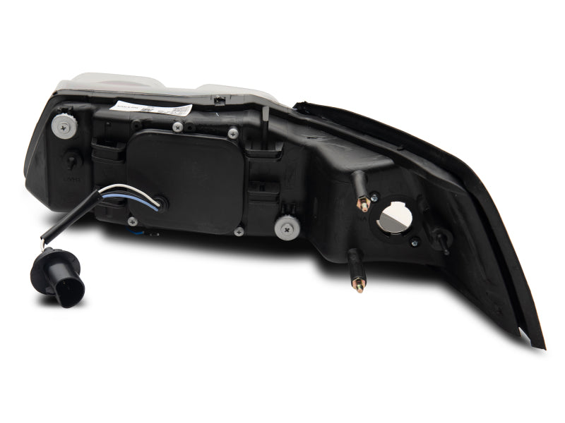 Raxiom 99-04 Ford Mustang Dual LED Halo Projector Headlights- Black Housing (Clear Lens) 101684 101684 Photo - Close Up