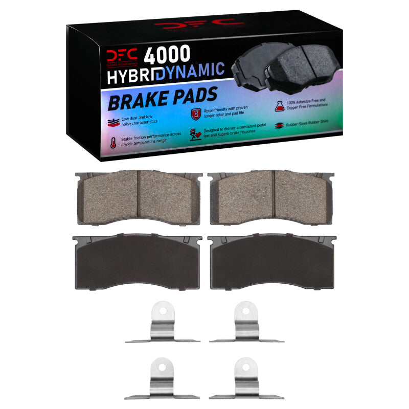 DFC DFC 4000 HybriDynamic Brake Pads Brakes, Rotors & Pads Brake Pads - OE main image