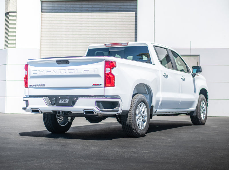 Borla 2019 Chevrolet Silverado / GMC Sierra 1500 S Type Catback Exhaust - 2.75in Pipe Diameter 140778 140778 Photo - Primary