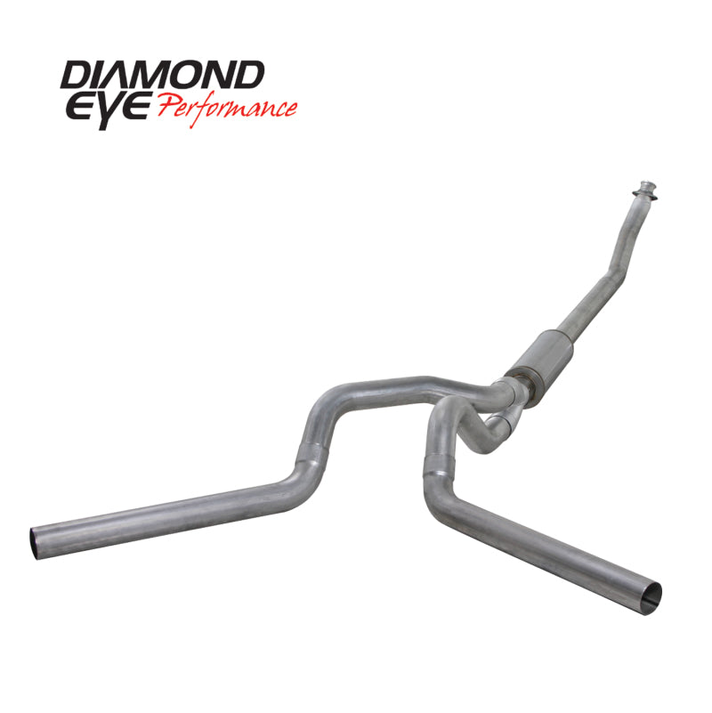 Diamond Eye Performance Diamond Eye KIT 4in TB DUAL AL: 94-02 DODGE CUMMINS 5.9L K4214A K4214A Photo - Primary