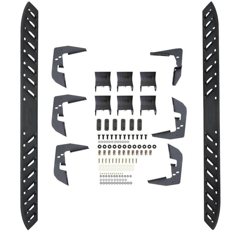 Westin 2007-2018 Chevy Silverado 15/25/3500 Crew Cab Thrasher Running Boards - Textured Black 28-81035 28-81035 Photo - Unmounted