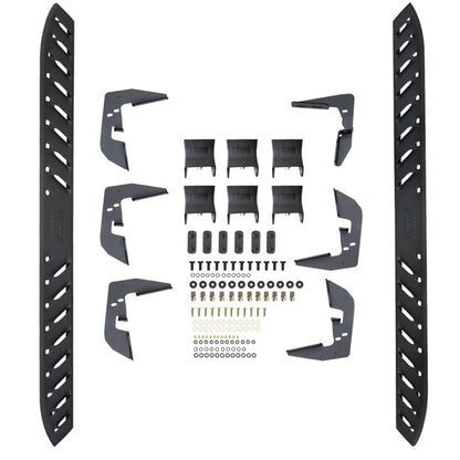 Westin 2007-2018 Chevy Silverado 15/25/3500 Crew Cab Thrasher Running Boards - Textured Black 28-81035 28-81035 Photo - Unmounted