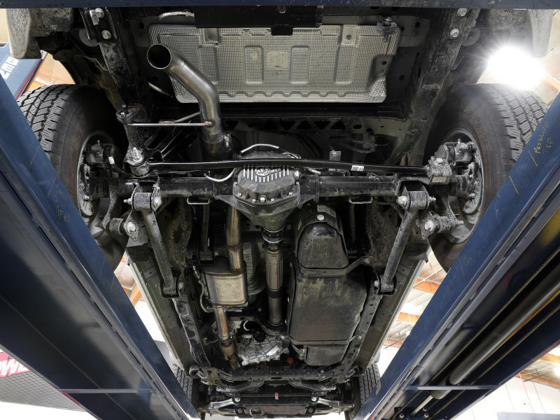 aFe Apollo GT Series 3in 409SS Cat-Back Ford Bronco 2021 L4 2.3L/V6 2.7L - Polished 49-43135 49-43135 Photo - Mounted