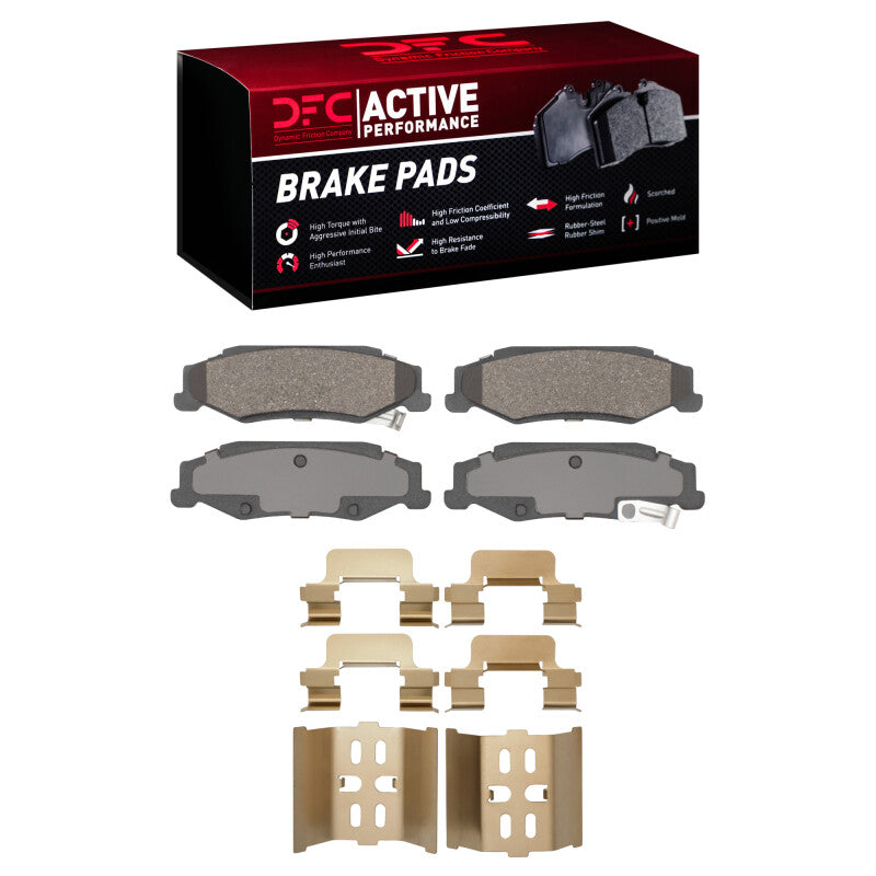 DFC DFC Active Performance Pads Brakes, Rotors & Pads Brake Pads - Performance main image