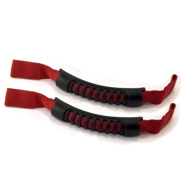 Rugged Ridge Front Headrest Grab Handles Red 07-20 JK/JL/JT 13305.11 13305.11 Photo - Primary