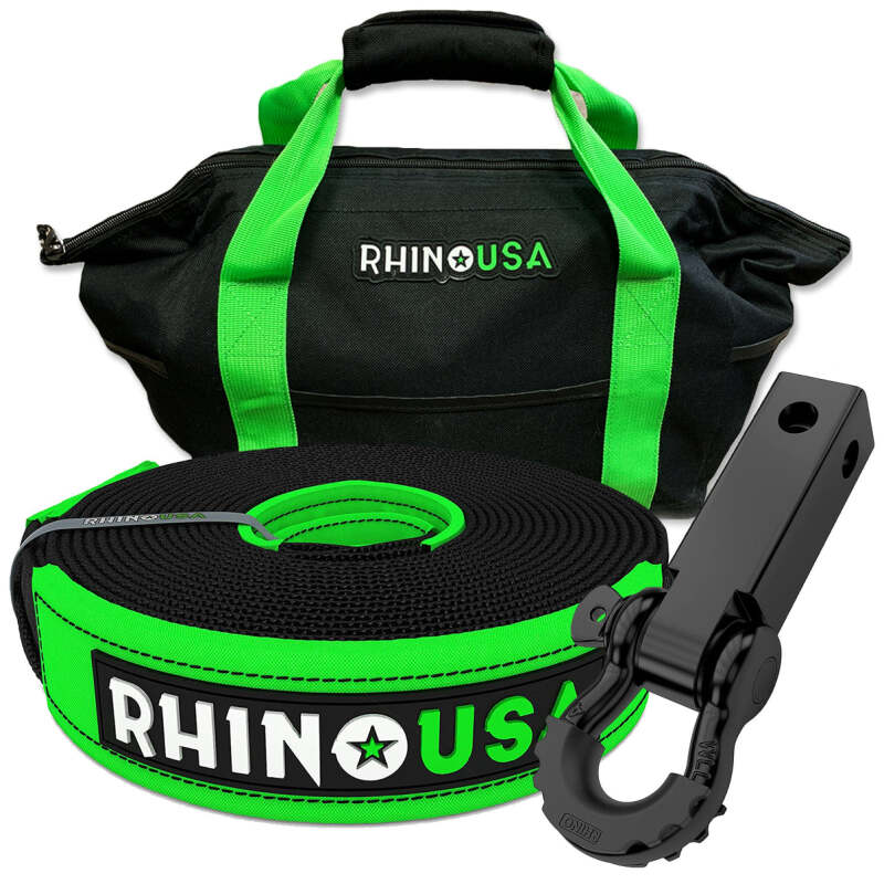 Rhino USA 20Ft Tow Strap/Hitch Combo RNO-20STRAPHITCH RNO-20STRAPHITCH Photo - Primary