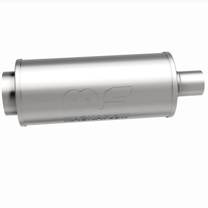 MagnaFlow 6" Round Center/Center Performance Muffler With Tip 14846 360 Degree Image Set
