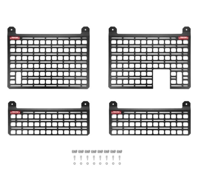 BuiltRight Industries 2020+ Jeep Gladiator Full Bedside Rack - 4pc Set 102114 102114 User 1