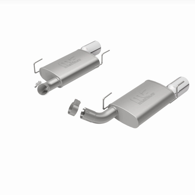 MagnaFlow Ford Mustang Street Series Axle-Back Performance Exhaust System 15882 360 Degree Image Set