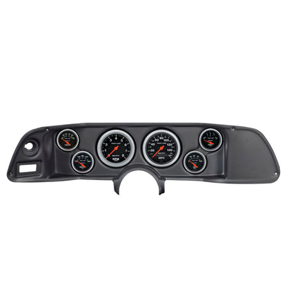 Autometer Sport-Comp 70-78 Camaro Dash Kit 6pc Tach / MPH / Fuel / Oil / WTMP / Volt 7022-SC 7022-SC Photo - Primary