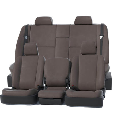 Covercraft 19-24 Dodge Ram Leatherette PrecisionFit Custom Front Row Seat Covers - Stone GTD4180ABLTSN GTD4180ABLTSN Photo - Primary