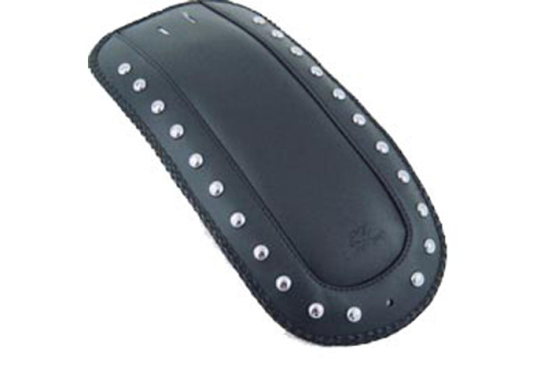 Mustang Motorcycle Mustang 01-04 Suzuki 80 Volusia, 05-08 Boulevard C50, 08-09 C109R Fender Bib w/Studs - Black 78049 78049 Photo - Primary