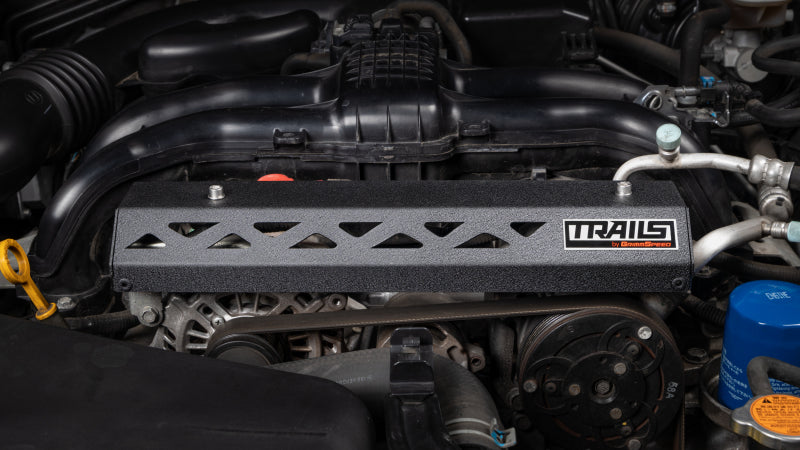 GrimmSpeed 13-17 Subaru Crosstrek TRAILS Pulley Cover - Black TBG114026.1 TBG114026.1 User 1