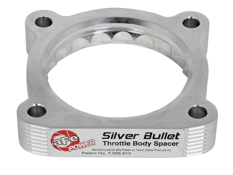 aFe Silver Bullet Throttle Body Spacer: Nissan Patrol (Y62) 10-16 V8-5.6L 46-36003 Photo - Unmounted
