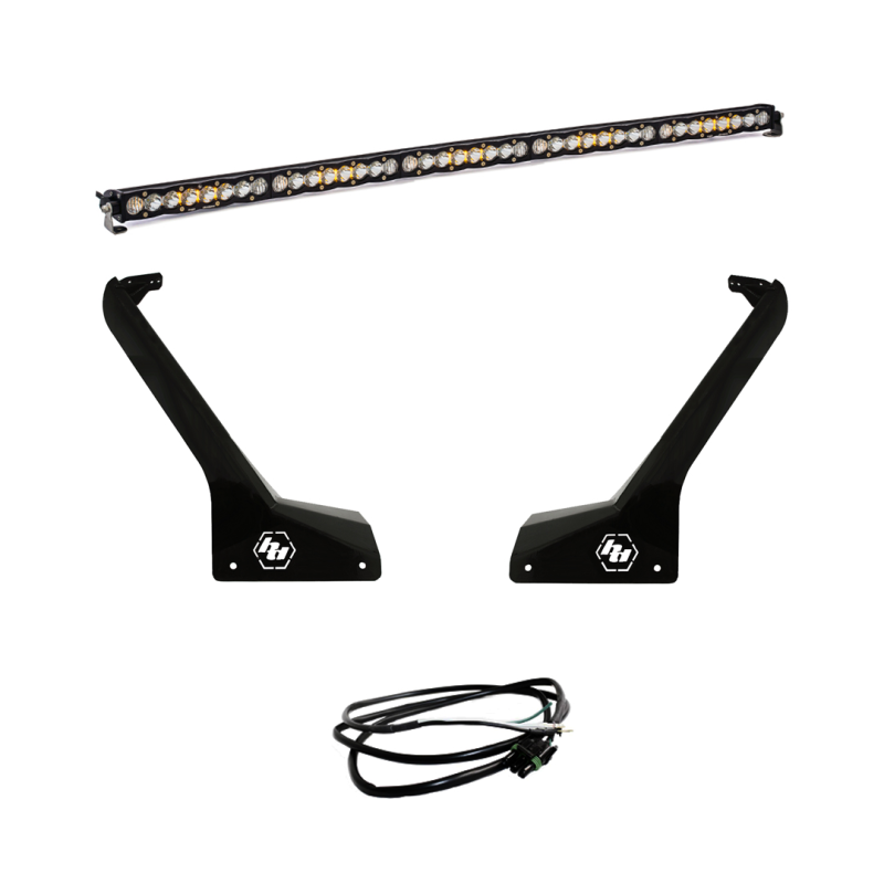 Baja Designs Jeep JL/JT Roof Bar LED Light Kit 50in S8 w/Upfitter 447665UP 447665UP User 1