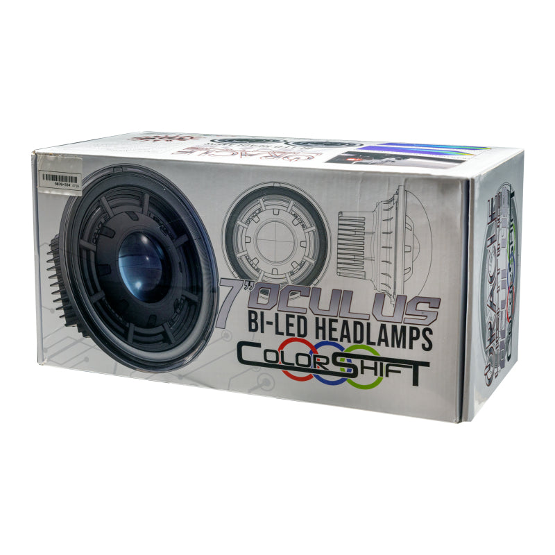 ORACLE Lighting 07-18 Jeep Wrangler JK Oculus 7in. ColorSHIFT Bi-LED Projector Headlights 5876-330 5876-330 User 1