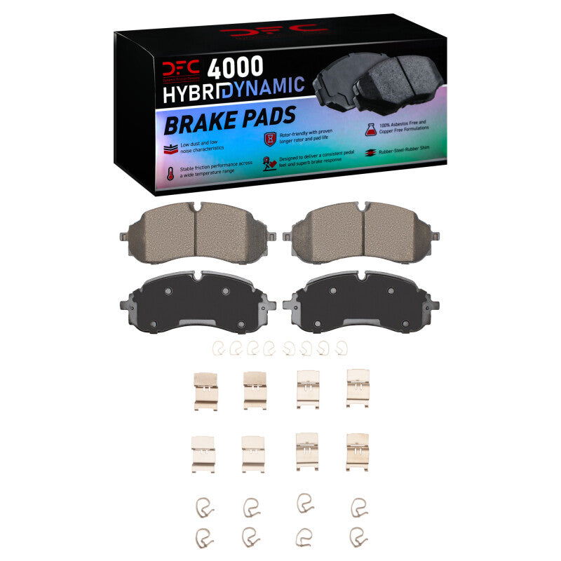 DFC DFC 4000 HybriDynamic Brake Pads Brakes, Rotors & Pads Brake Pads - OE main image