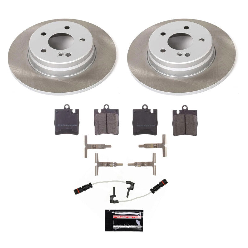 PowerStop Power Stop 98-00 Mercedes-Benz E430 Rear Semi-Coated Rotor Kit SC621 SC621 Photo - Primary