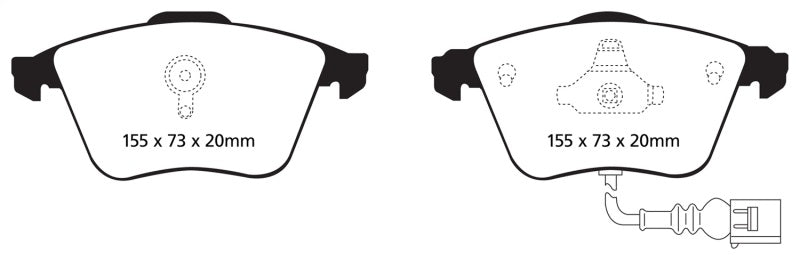 EBC Disc Brake Pad Set DP21946 Photo - Primary