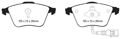 EBC Disc Brake Pad Set DP21946 Photo - Primary