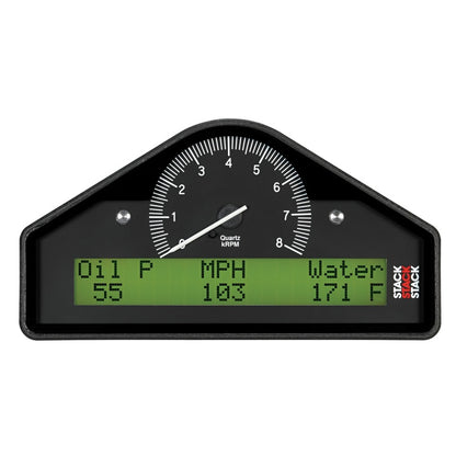AutoMeter Stack Street Dash Black 0-8K RPM (PSI / DEG. F / MPH) ST8130-A ST8130-A User 4
