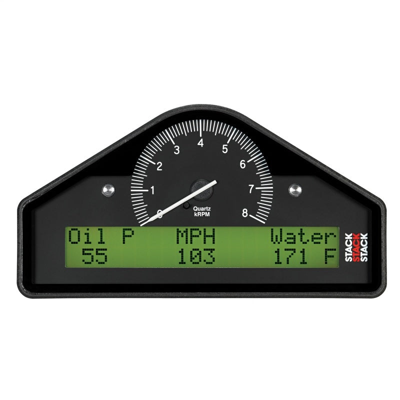 AutoMeter Stack Street Dash Black 0-8K RPM (PSI / DEG. F / MPH) ST8130-A ST8130-A User 4