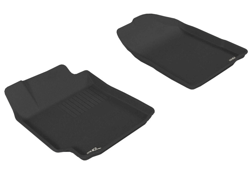 3D MAXpider 2007-2011 Toyota Camry Kagu 1st Row Floormat - Black L1TY00411509 L1TY00411509 Photo - Primary