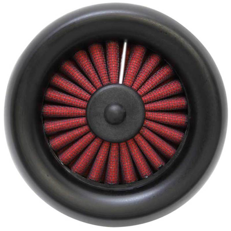 AEM Induction AEM DryFlow Air Filter - Round Tapered 5in Top OD x 6 Base OD x 5.563in H x 3in Flange ID 21-203D-XK 21-203D-XK Photo - out of package