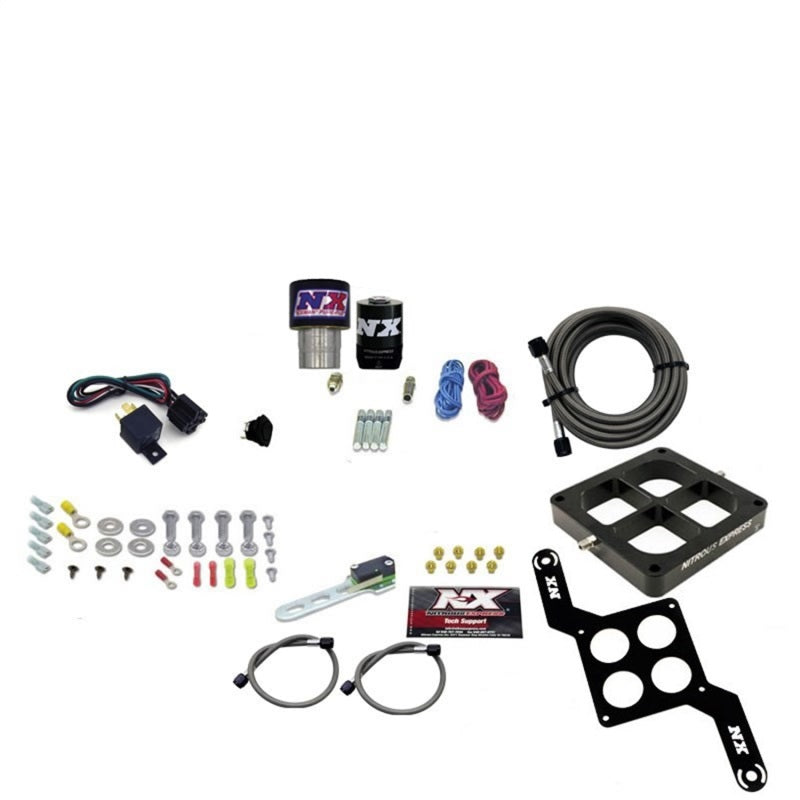 Nitrous Express Single Entry Crossbar RNC .178 4150 Flange Nitrous Kit (250-650HP) w/No Bottle 63970-00 63970-00 Photo - Primary