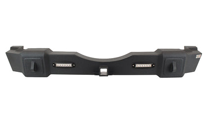 Fishbone Offroad 07-18 Jeep JK Wrangler Rubicon Steel Rear Bumper W/LEDs - Blk Textured Powdercoat FB22032 FB22032 User 1