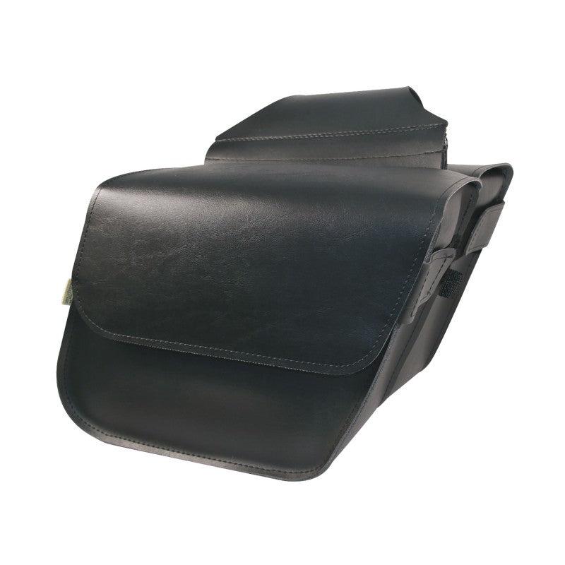 Willie & Max Universal Raptor Compact Slant Saddlebags (12 in L x 9.5 in W x 5.5 H) - Black 58801-00 58801-00 User 1