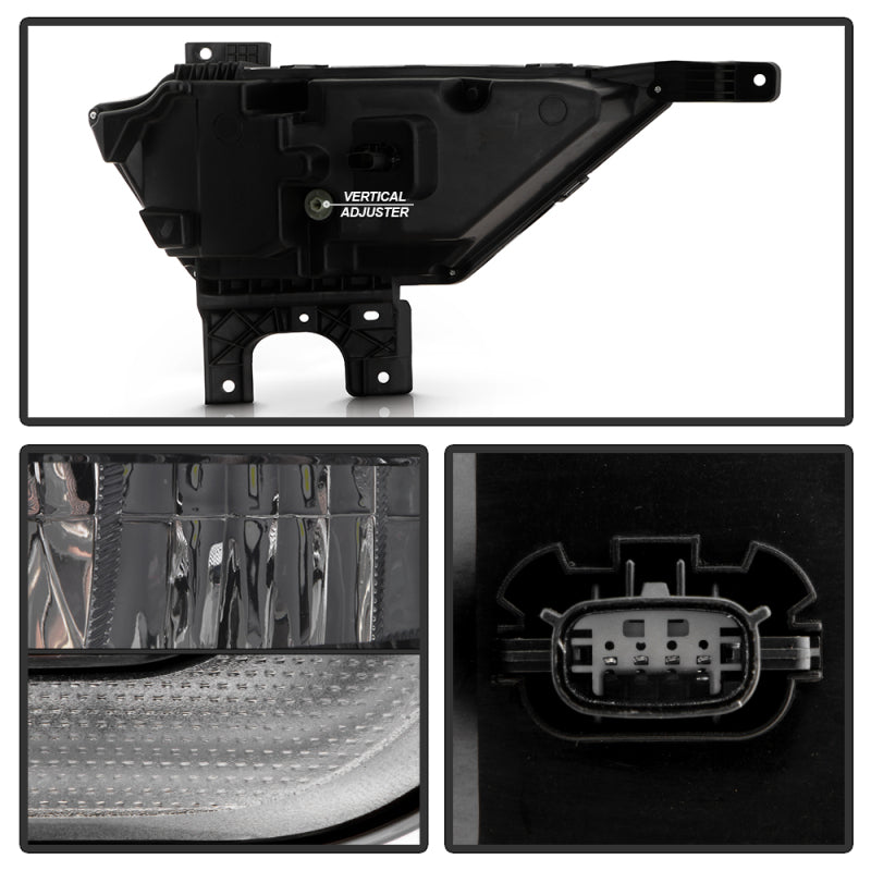 SPYDER 21-23 Ford F150 w/ Turn Signal OEM Style Full LED Fog Lights w/ Switch FL-FF1502021-LED-T-C 9052262 9052262 User 2