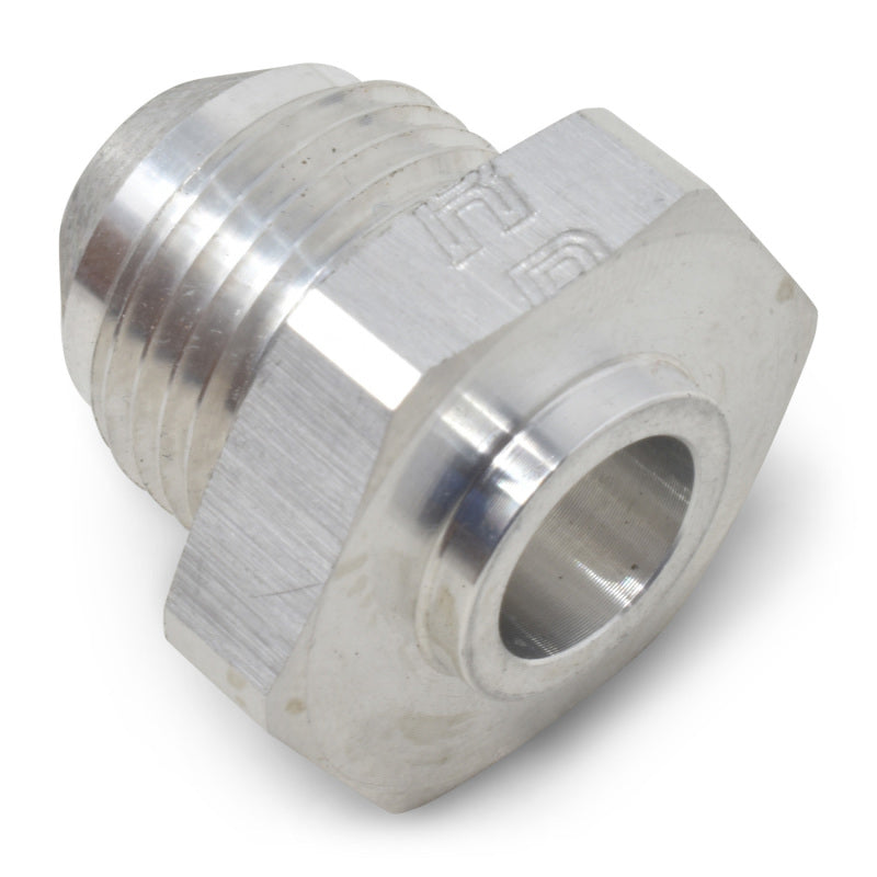 Russell Performance -6 Male AN Alum Weld Bung 9/16in -18 SAE 670580 670580 Photo - out of package